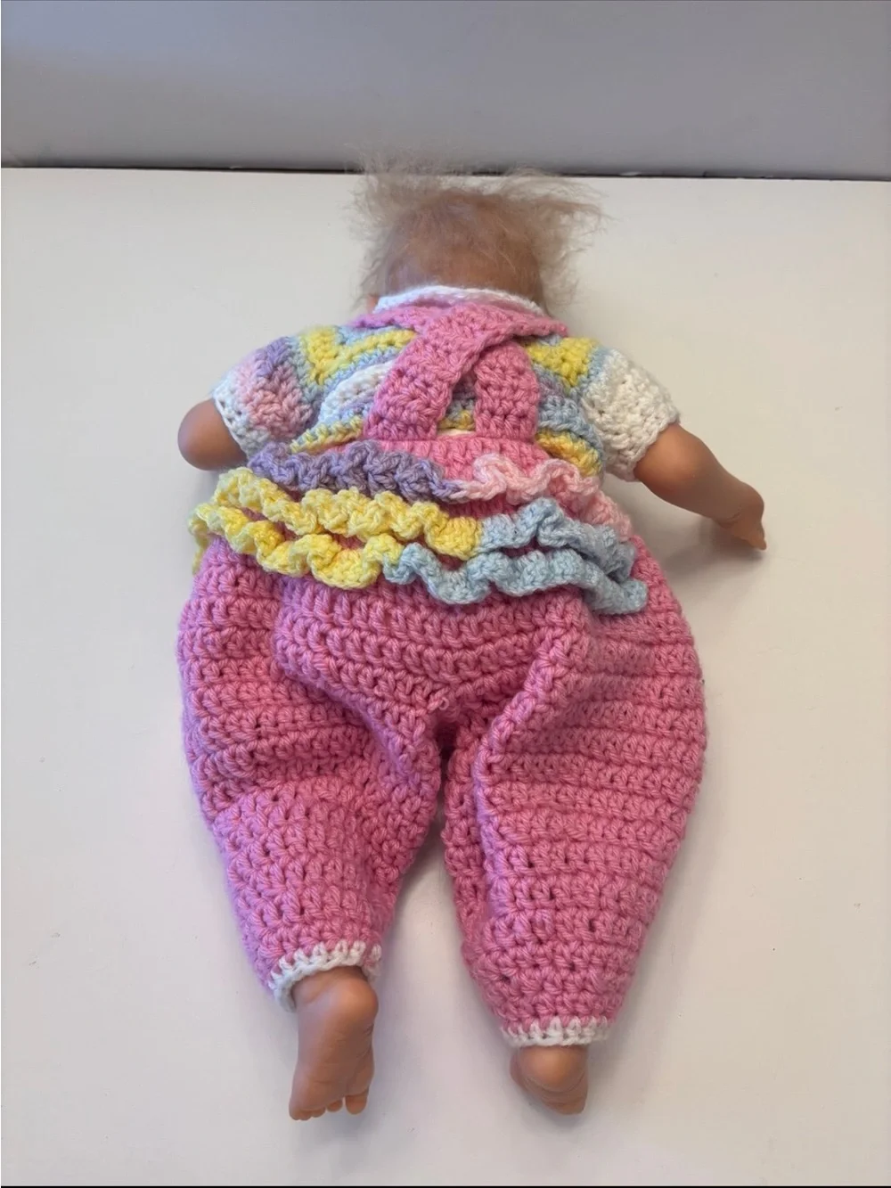 ADG Mayra Graz sleeping baby doll with knitted outfit